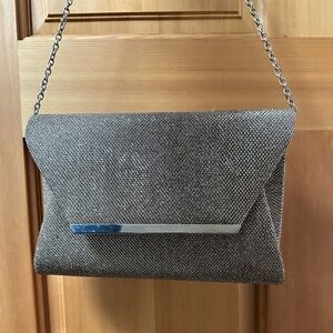 Silver Jessica Mcclintock Purse